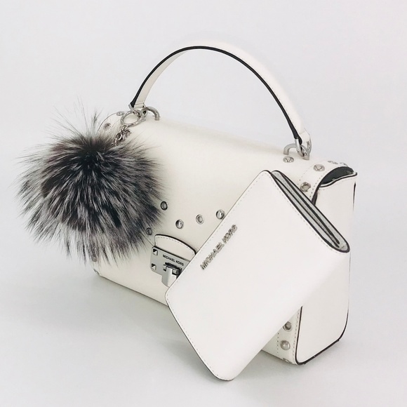 3PCS Michael Kors Kinsley Satchel Wallet Charms - Picture 2 of 8